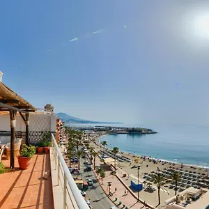 Holidays2fuengirola Duplex With Stunning Sea View, Terraces,1st Line Beside Port Apartment Fuengirola